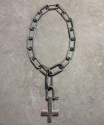 XU（エックスユー）の「【Never mind the XU】2way chain cross necklace / 【ネバーマインド ザ エックスユー】チェーンクロスネックレス＜着用動画あり＞（ネックレス）」
