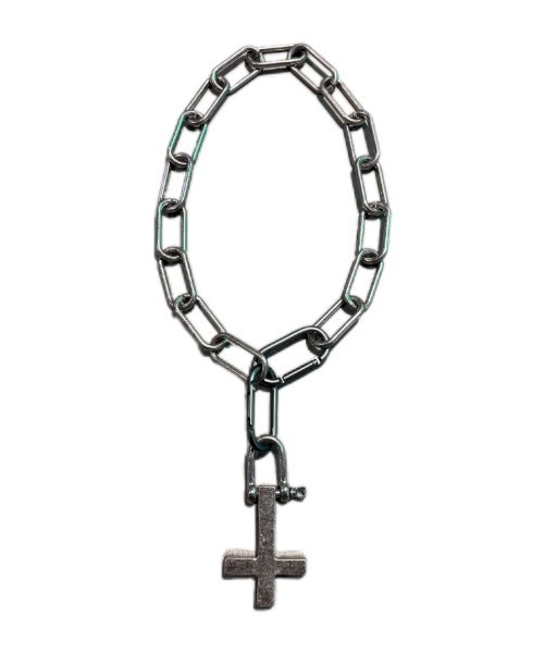 Never mind the XU(ネバーマインドザエックスユー)の「【Never mind the XU】2way chain cross necklace / 【ネバーマインド ザ エックスユー】チェーンクロスネックレス(ネックレス・メンズ・シルバー・ONE SIZE)」の11枚目の写真