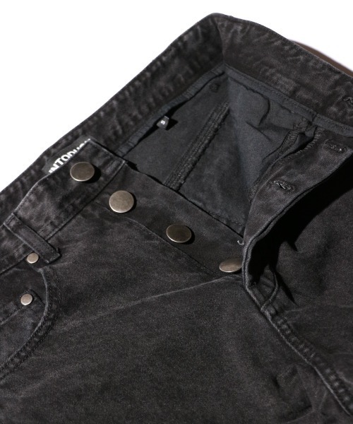 C.E.L.STORE(セルストア)の「INTODUSK / イントゥダスク DETERIORATE JEAN ディテリオレイト ジーンズ(デニムパンツ・メンズ・ブラック・SMALL)」の6枚目の写真
