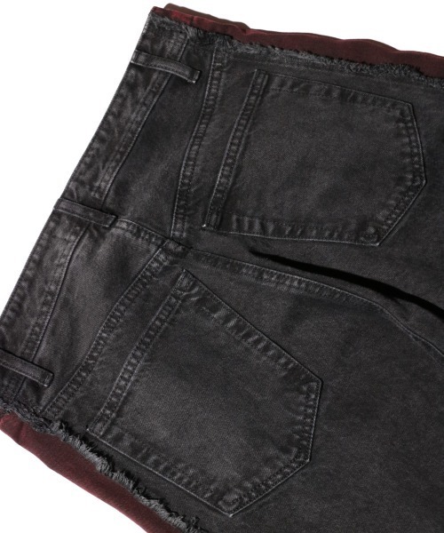 C.E.L.STORE(セルストア)の「INTODUSK / イントゥダスク DETERIORATE JEAN ディテリオレイト ジーンズ(デニムパンツ・メンズ・ブラック・SMALL)」の12枚目の写真