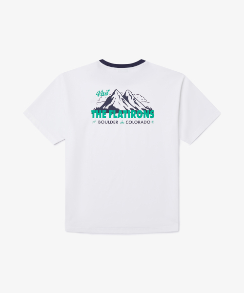HOLUBAR(ホルバー)の「Rib Neck Graphic T-Shirt White(Tシャツ/カットソー・メンズ・その他・MEDIUM/LARGE/X-LARGE)」の2枚目の写真