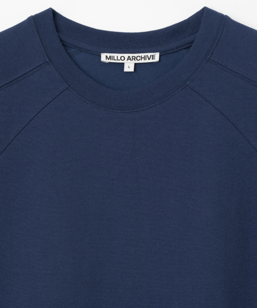 Millo Archive（ミロ アーカイブ）の「ダブルインシジョンTシャツ [ディープブルー]（Tシャツ/カットソー・メンズ・その他・X-LARGE/LARGE/MEDIUM）」の2枚目の写真