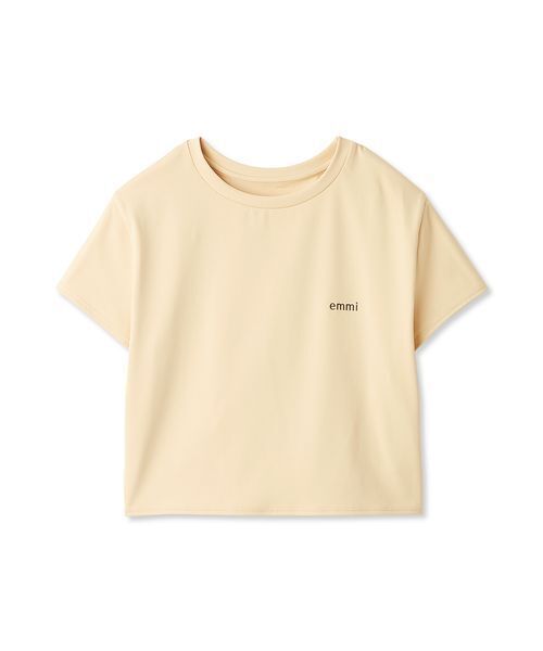 emmi（エミ）の「アクティブコンパクトTシャツ（水着・レディース・ブラック/イエロー/ボルドー・F）」の3枚目の写真
