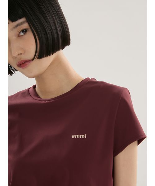 emmi（エミ）の「アクティブコンパクトTシャツ（水着・レディース・ブラック/イエロー/ボルドー・F）」の11枚目の写真