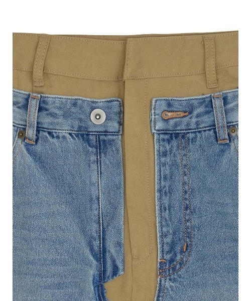 Ameri（アメリ）の「REMAKE DENIM CHINO SKIRT（スカート・レディース・ブルー/ブラック・24inch/26inch/25inch）」の18枚目の写真