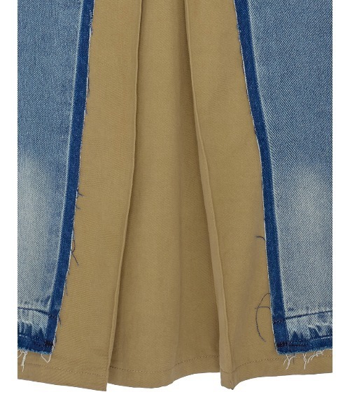 Ameri（アメリ）の「REMAKE DENIM CHINO SKIRT（スカート・レディース・ブルー/ブラック・24inch/26inch/25inch）」の20枚目の写真