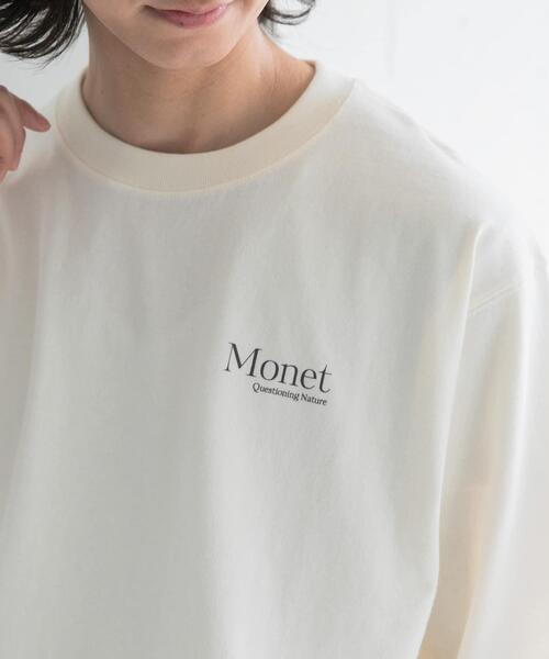 FORK&SPOON（フォークアンドスプーン）の「FORK&SPOON　Monet art t-shirts（Tシャツ/カットソー・メンズ・ネイビー/オフホワイト・5/4）」の11枚目の写真