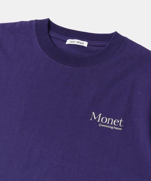 FORK&SPOON（フォークアンドスプーン）の「FORK&SPOON　Monet art t-shirts（Tシャツ/カットソー・メンズ・ネイビー/オフホワイト・5/4）」の18枚目の写真
