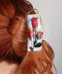 バレッタ/ヘアクリップ（レッド/赤色系）ファッション通販 - ZOZOTOWN