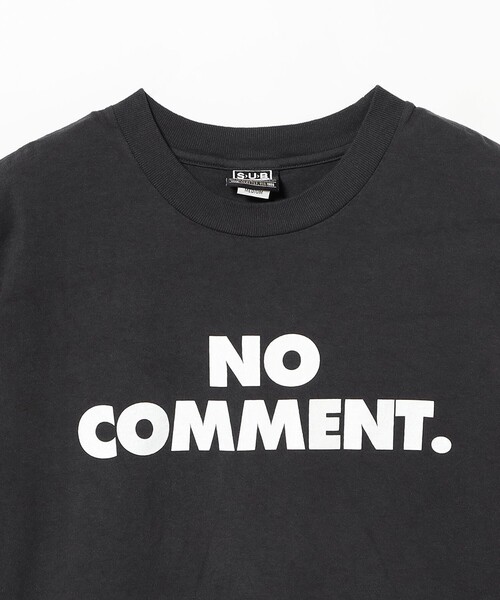 BEAMS（ビームス）の「SUB POP / S/S TEE " NO COMMENT. "（Tシャツ/カットソー・メンズ・ホワイト/ブラック系その他4・X-LARGE/LARGE/SMALL/MEDIUM）」の7枚目の写真
