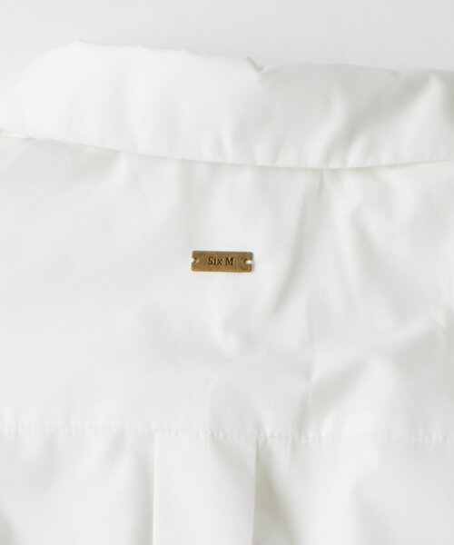 Six M(シックスエム)の「【SixM】 NOBLE BALLOON SHIRTS(シャツ/ブラウス・レディース・オフホワイト/ダークブラウン/ブラック・FREE)」の21枚目の写真