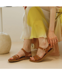 JESUS SANDAL ガリラヤ 牛革ストラップサンダル 2cm - JOW101 (3色)