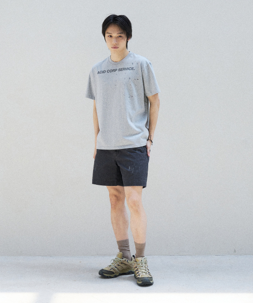 SLOWACID（スローアシッド）の「バード 半袖Tシャツ [メランジグレー]（Tシャツ/カットソー・レディース・その他・SMALL/MEDIUM/LARGE/X-LARGE）」の4枚目の写真