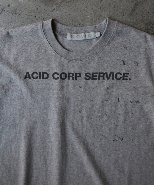 SLOWACID（スローアシッド）の「バード 半袖Tシャツ [メランジグレー]（Tシャツ/カットソー・レディース・その他・SMALL/MEDIUM/LARGE/X-LARGE）」の5枚目の写真