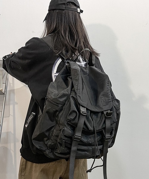 Culto(クルト)の「【A4サイズ対応】多機能ポケット 大容量 バックパック(ユニセックス)(バックパック/リュック・レディース・ブラック・FREE)」の21枚目の写真