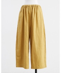 salle de bal（サルデバル）の「【 HEAVENLY / ヘブンリー 】 Heavy Linen Wide Easy Pants / ヘビーリネン ワイド イージーパンツ　2636051　DLI（その他パンツ）」