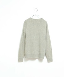 「LENO / リノ」EXTRA FINE LAMB MELANGE SWEATER