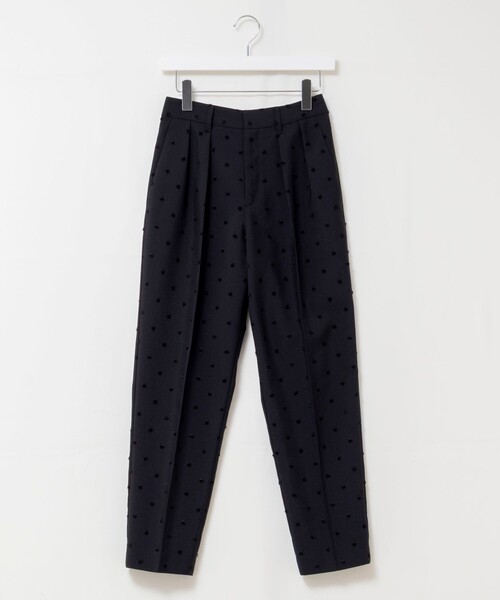 NOLLEY’S(ノーリーズ)の「ウォッシャブルドットツッキリテーパードパンツ(その他パンツ・レディース・ブラウン/ブラック・40/36/38/34)」の14枚目の写真