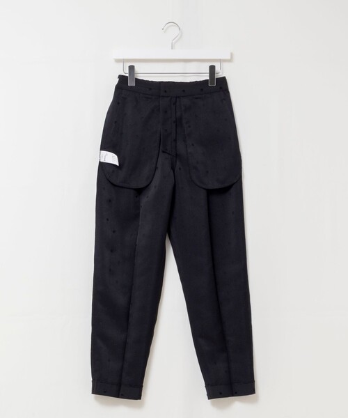 NOLLEY’S(ノーリーズ)の「ウォッシャブルドットツッキリテーパードパンツ(その他パンツ・レディース・ブラウン/ブラック・40/36/38/34)」の9枚目の写真