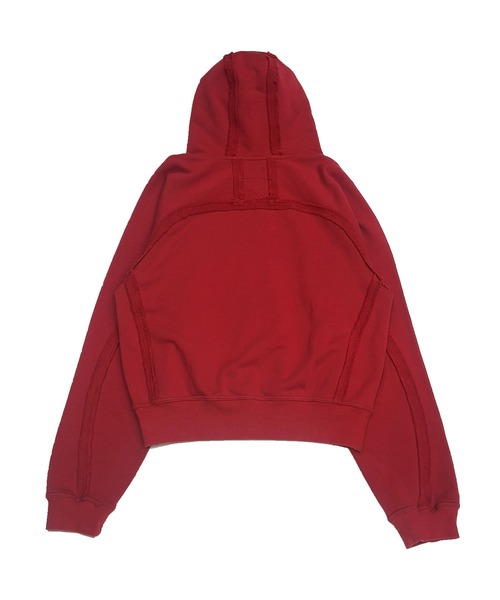 Russell Athletic(ラッセルアスレティック)の「RUSSELL ATHLETIC / ラッセルアスレティック ×JieDa / ジエダ Campus Sweat Zip Hoodie キャンパス スウェット ジップ フーディー フルジップパーカー ダブルジップ ライトアウター 無地 ライン シンプル メンズ レディース 2026年 秋 秋服 冬 冬服(パーカー・メンズ・ブラック/ヘザーグレー/レッド・L/XL/M)」の4枚目の写真