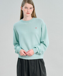 DANTON | ラムウール クルーネックニットプルオーバー WOMEN