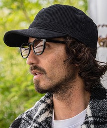 CAMBIO | mko13734-Waffle Knit Miner Cap ワークキャップ(NF-262-BO007)(キャップ)