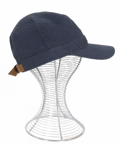 CAMBIO(カンビオ)の「mko13734-Waffle Knit Miner Cap ワークキャップ(NF-262-BO007)(キャップ・メンズ・ダークグレー/ネイビー/ブラック・M/L)」の18枚目の写真