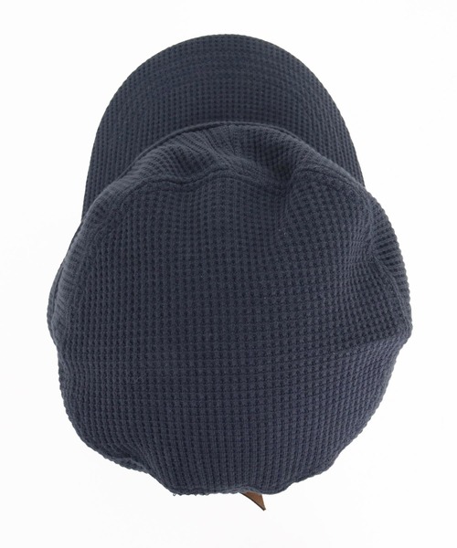 CAMBIO(カンビオ)の「mko13734-Waffle Knit Miner Cap ワークキャップ(NF-262-BO007)(キャップ・メンズ・ダークグレー/ネイビー/ブラック・M/L)」の20枚目の写真