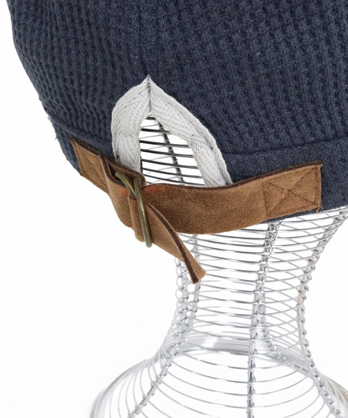 CAMBIO(カンビオ)の「mko13734-Waffle Knit Miner Cap ワークキャップ(NF-262-BO007)(キャップ・メンズ・ダークグレー/ネイビー/ブラック・M/L)」の21枚目の写真