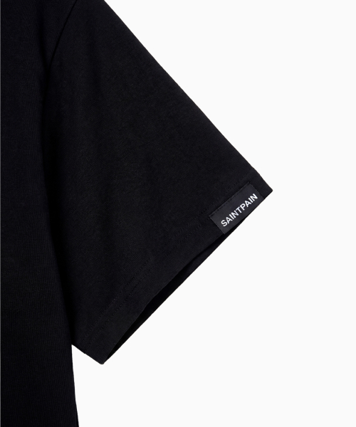 SAINTPAIN(セイントペイン)の「SP セイントスタ 半袖Tシャツ ブラック(Tシャツ/カットソー・レディース・その他・MEDIUM/LARGE)」の4枚目の写真