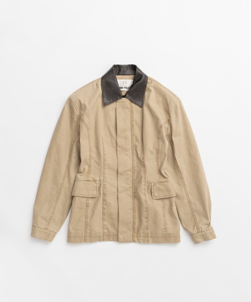 PRANK PROJECT(プランクプロジェクト)の「【2026Autumn Pre-Order】アワーグラスバーンジャケット / Hourglass Barn Jacket(ブルゾン・レディース・ベージュ/ネイビー・FREE)」の14枚目の写真