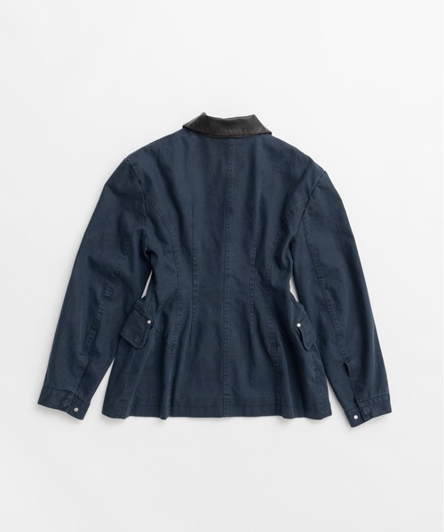 PRANK PROJECT(プランクプロジェクト)の「【2026Autumn Pre-Order】アワーグラスバーンジャケット / Hourglass Barn Jacket(ブルゾン・レディース・ベージュ/ネイビー・FREE)」の16枚目の写真