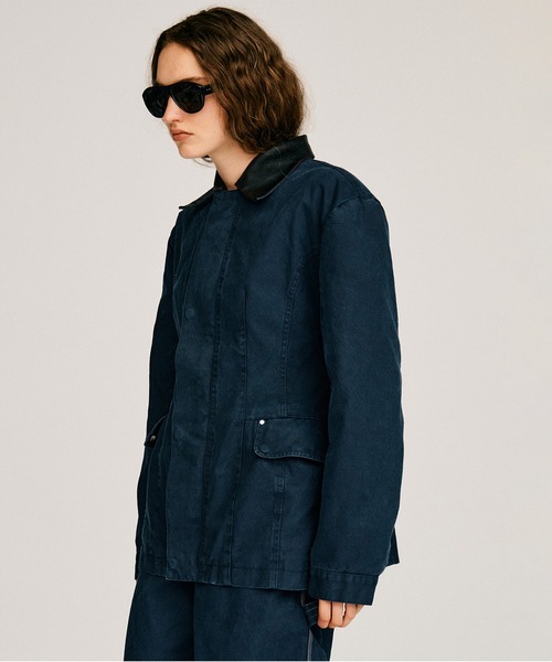 PRANK PROJECT(プランクプロジェクト)の「【2026Autumn Pre-Order】アワーグラスバーンジャケット / Hourglass Barn Jacket(ブルゾン・レディース・ベージュ/ネイビー・FREE)」の11枚目の写真
