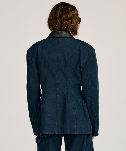 PRANK PROJECT(プランクプロジェクト)の「【2026Autumn Pre-Order】アワーグラスバーンジャケット / Hourglass Barn Jacket(ブルゾン・レディース・ベージュ/ネイビー・FREE)」の12枚目の写真