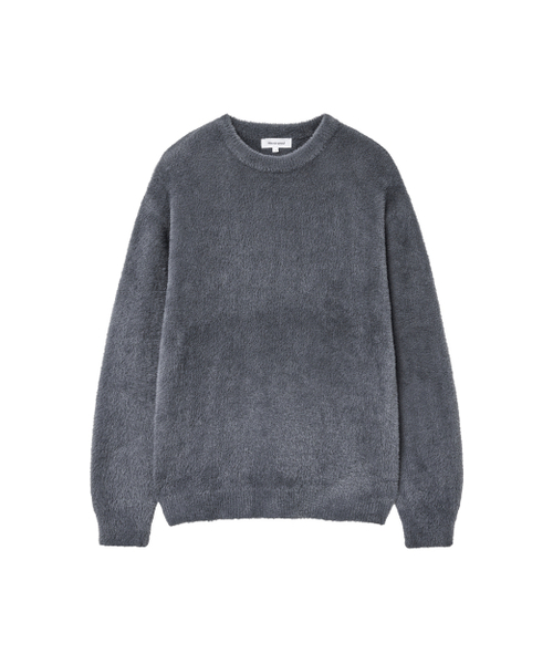 MISEKISEOUL MEN（ミセキソウルメンズ）の「Hairy crewneck knit CHARCOAL（ニット/セーター・メンズ・その他・1/2/3）」の2枚目の写真