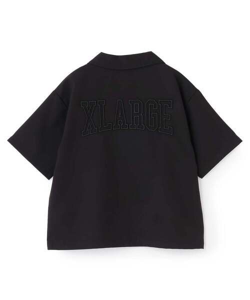 XLARGE KIDS(エクストララージキッズ)の「バックロゴ半袖シャツ(シャツ/ブラウス・キッズ・ブラウン・140cm/110cm)」の2枚目の写真
