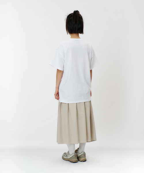 LAUGHER(ラファー)の「ネコTシャツ - ホワイト(ブラック)(Tシャツ/カットソー・レディース・その他・MEDIUM/SMALL/X-LARGE)」の12枚目の写真