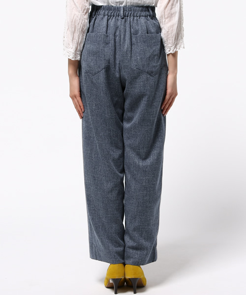 Omekashi（オメカシ）の「【Omekashi】MIXタックパンツ（その他パンツ・レディース・キャメル/ブラック/ライトグレー/ネイビー・1/2）」の7枚目の写真