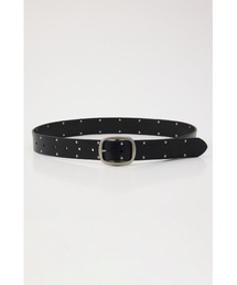 MOUSSY | DOUBLE STUDS  LEATHER  ベルト(ベルト)