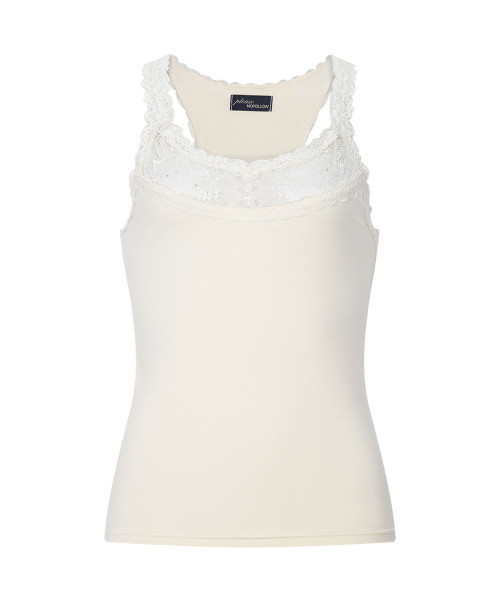 PLEASENOFOLLOW(プリーズノーフォロー)の「Zuri Lace Sleeveless Top (Lemon)(Tシャツ/カットソー・レディース・その他・FREE)」の2枚目の写真