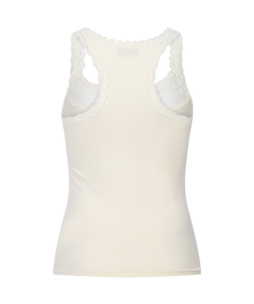 PLEASENOFOLLOW(プリーズノーフォロー)の「Zuri Lace Sleeveless Top (Lemon)(Tシャツ/カットソー・レディース・その他・FREE)」の3枚目の写真
