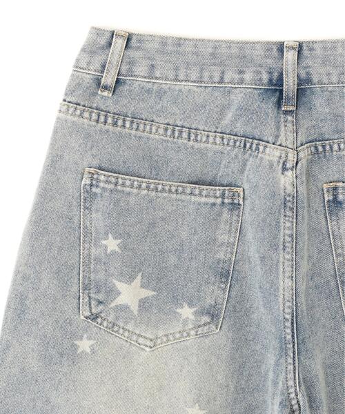SIS(エスアイエス)の「SIS/エスアイエス/Star Denim Shorts(デニムパンツ・レディース・その他4・L/M)」の7枚目の写真