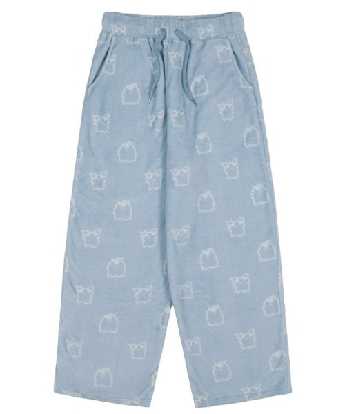 FANCY CLUB(ファンシークラブ)の「A'GEM/9 × .kom 『FANCY CLUB/ファンシークラブ』Zzz DUSTY SALON PAJAMA PANTS/サロンパジャマパンツ(その他パンツ・レディース・ブルー/ブラック・FREE)」の17枚目の写真