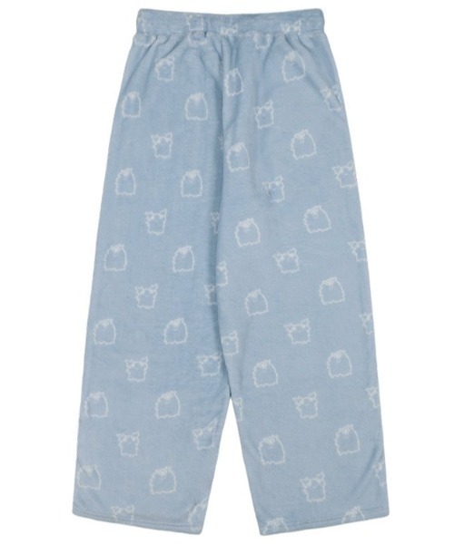 FANCY CLUB(ファンシークラブ)の「A'GEM/9 × .kom 『FANCY CLUB/ファンシークラブ』Zzz DUSTY SALON PAJAMA PANTS/サロンパジャマパンツ(その他パンツ・レディース・ブルー/ブラック・FREE)」の18枚目の写真