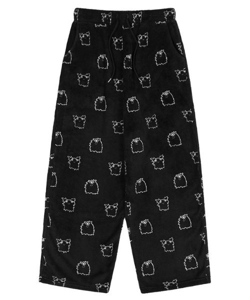 FANCY CLUB(ファンシークラブ)の「A'GEM/9 × .kom 『FANCY CLUB/ファンシークラブ』Zzz DUSTY SALON PAJAMA PANTS/サロンパジャマパンツ(その他パンツ・レディース・ブルー/ブラック・FREE)」の13枚目の写真