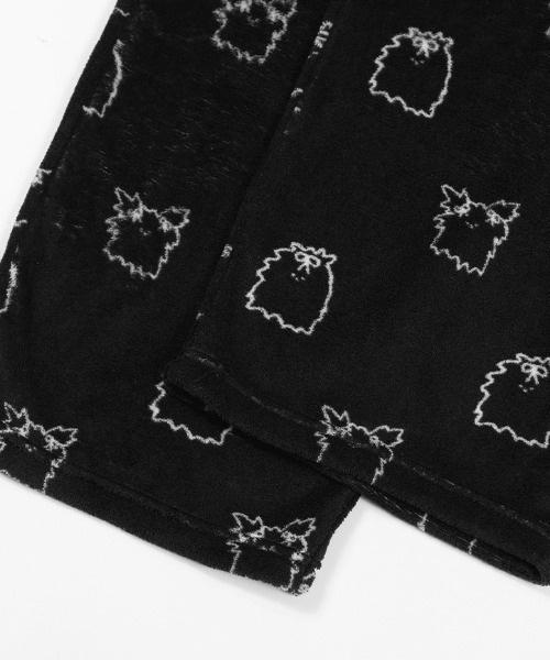 FANCY CLUB(ファンシークラブ)の「A'GEM/9 × .kom 『FANCY CLUB/ファンシークラブ』Zzz DUSTY SALON PAJAMA PANTS/サロンパジャマパンツ(その他パンツ・レディース・ブルー/ブラック・FREE)」の16枚目の写真