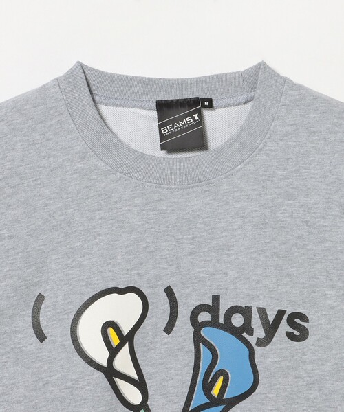 BEAMS T(ビームスティー)の「BEAMS T / ( )days Crew neck sweat(スウェット・メンズ・オリーブ/グレー・M/XL/L/S)」の11枚目の写真
