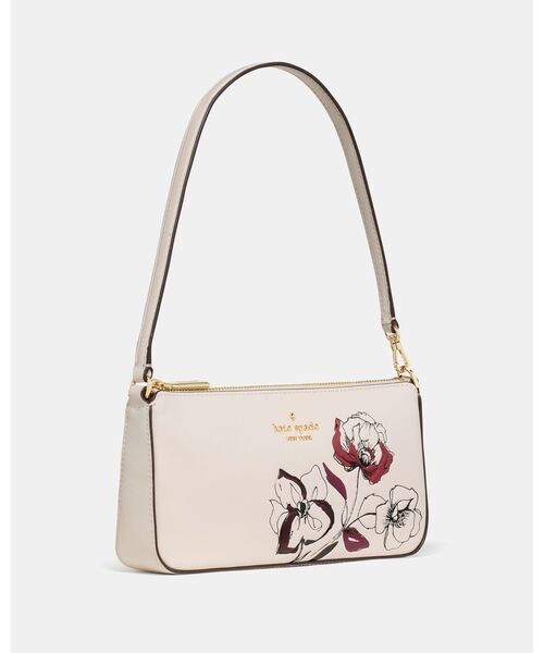 kate spade new york（ケイトスペード ニューヨーク）の「ジェミニ フローラル ポシェット（ショルダーバッグ・レディース・ベージュ・ONESIZE）」の4枚目の写真