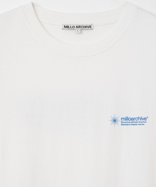 Millo Archive（ミロ アーカイブ）の「【ZOZO先行販売】クレッシェンドシンボルTシャツ[ホワイト]（Tシャツ/カットソー・メンズ・その他・MEDIUM/LARGE/X-LARGE）」の2枚目の写真