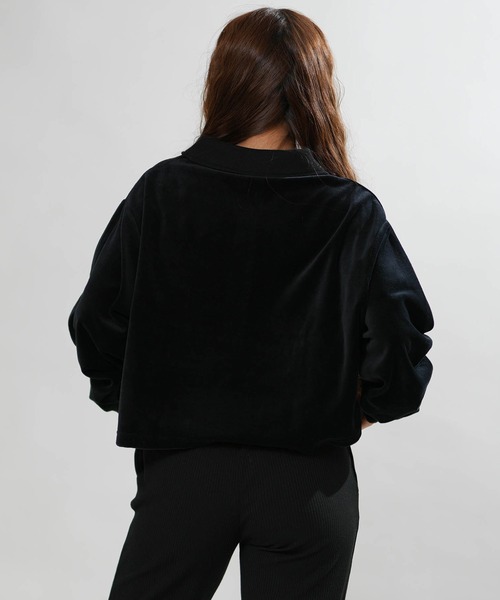 DISCUS ATHLETIC(ディスカス アスレチック)の「DISCUS ATHLETIC/ディスカスアスレチック 長袖ポロシャツ 6487-0605(ポロシャツ・レディース・グレー/ブラウン/ブラック・L/M)」の5枚目の写真